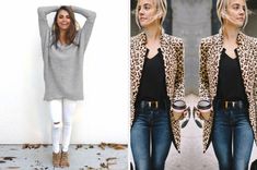 Leopard Outfits, Fashion Basics, Leopard Print Jacket, Classic Cardigan, Pretty Fashion, Many Outfits, Fashion Closet