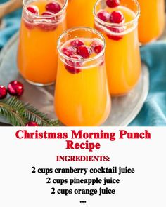 21st Birthday Drinks, Christmas Morning Punch, Winter Holiday Recipes, Christmas Drinks Recipes, Christmas Drinks Alcohol, Cocktail Juice, Alcoholic Punch, Christmas Punch Recipes