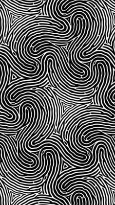 an abstract black and white pattern with wavy lines