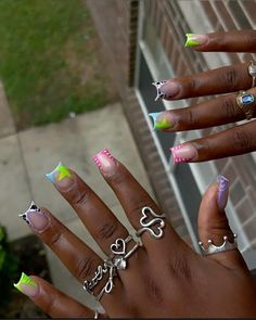 Long Acrylic Nail Designs, Stiletto Nails Designs, Simple Acrylic Nails