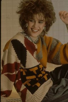 1990s Fashion Trends, 1980 Fashion, Oversized Pattern, Fashion 1980s, 1980's Fashion