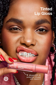 This all-in-one tinted gloss will be your newest summer go-to. It’s the perfect pick for a no-makeup makeup aesthetic—keeps your lips moisturized with added sun protection. Soft pink or deep nudes, what’s your fave? Lip Trends, Tinted Gloss, Dripping Lips, Tinted Lip Gloss, Makeup For Black Skin, Pigmented Lips, Makeup Aesthetic, Beauty Shoot, Cruelty Free Beauty