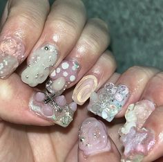 Nail Time, Funky Nails, Nail Accessories, Nail Manicure, How To Do Nails, Fake Nails, Nails Inspiration, Dyed Hair