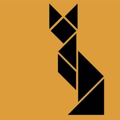 an orange and black poster with the letter k in it's center, on top of a yellow background