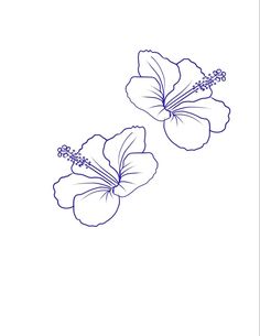 two blue flowers on a white background with the words,'i love you to the bottom