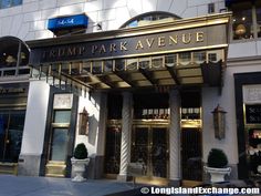 Trump Park Avenue Long Island New York, Global Economy, Park Avenue, Long Island, East Coast, New Jersey, York City, New York City, United States