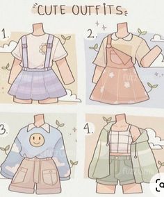 the instructions for how to make a cute outfit