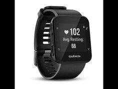 the garmin smart watch is on display