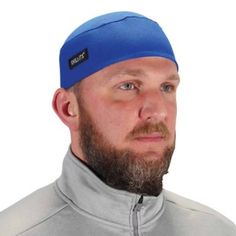 Chill-Its High-Performance Terry Cloth Skull Cap Man Cave Must Haves, Terry Cloth Headband, Evaporative Cooling, Fabric Drawing, Helmet Liner, Face Mask Black, Digital Camo, Safety Clothing, Bald Men