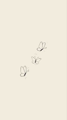 two butterflies flying in the sky on a light colored background, one is black and white