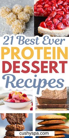 the best ever protein dessert recipes