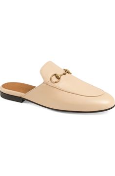 Gucci Princetown Loafer Mule (Women) | Nordstrom Gucci Princetown, Slip On Mules, Leather Skin, Loafer Mules, Gucci Mules, Mule Flat, Mule, White Leather, Red Leather