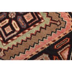 This authentic vintage traditional tribal oriental runner is hand-knotted with an all-wool pile on a cotton foundation. There is some very minor wear on the pile, see photos, this rug is in very good condition.  Pile: Wool Foundation: Cotton Weave: Hand-Knotted Background Color: Pink Border Color: Brown Other Colors: Blue, Brown, Green, Ivory, Orange, Pink, Red Size: 3’7” x 11’11” Origin: Turkey Condition: Very Good Age: 40-50 years One-of-a-Kind  * The images provided are as accurate as possible. Due to the differences in computer monitors, smartphones, and tablets, the rug’s colors may vary slightly. Our vintage, antique, and used rugs have been professionally washed, and each rug is inspected before shipment. Pink Border, Vintage Traditional, Computer Monitors, Orange Pink, Wool Area Rugs, 11 11, Cotton Weaving, Other Colors, 50 Years