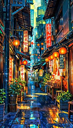 Japan New Year, Japanese City, Surfing Wallpaper, Pixel Art Landscape, Anime Places, Science Fiction Artwork, Sci Fi City