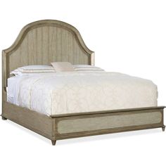 Alfresco Lauro Cal King Panel Bed with Metal Industrial Luxe, King Bedroom Furniture, Queen Panel Beds, Aluminum Sheet, Old World Style, Frame Headboard, Panel Headboard, Beds & Bed Frames