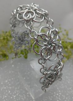 Chainmail Necklace, Wire Jewelery