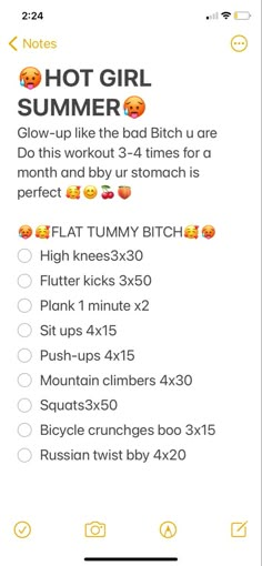 Flat tummy, Hot girl summer, Workout for flat stomach Full Body Workout Routine, Daily Workout Plan, Workouts For Teens, Month Workout, Summer Body Workouts, All Body Workout, Workout Routines For Beginners