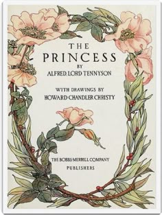 the princess by altered lord tennyon with illustrations from edward chandler's book