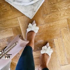 Oh Hello Clothing (@ohhelloclothing) • Instagram photos and videos Bow Mules, Pearl Bow, Embellished Shoes, Perfect Heels, Embellished Heels