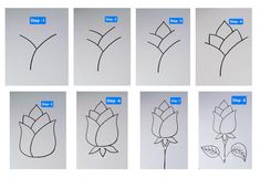 Helppo Ruusu piirustusopas! Opettele piirtämään Ruusu askel askeleelta Piirustus.com
#RuusuPiirustusIdeoita #PiirustusIdeoita #Ruusu Rose Drawing Tutorial, Rose Drawing Ideas, Easy Rose Drawing, Draw Rose, Rose Drawing Simple, Easy Rose, Eine Rose, Simple Rose, Rose Drawing