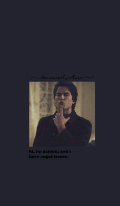 Tvd Wallpaper Iphone, Damon Vampire Diaries, I Have Anger Issues, Vampire Diaries Songs, Birthday Girl Quotes