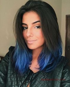 Trendy We Fryzurach, Blue Ombre Hair, Hair Color Streaks, Pinterest Hair, Ombré Hair, Ombre Hair Color, Dye My Hair, Hair Dye Colors, Cool Hair