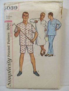 Pajamas Sewing, Gents Style, Sewing Corner, Mens Sewing Patterns, Men's Pajamas, Trendy Sewing Patterns, Trendy Sewing, Patterns Ideas, Comfy Clothes