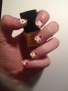 Chicken Nails, Japan Nail Art, Kutek Disney, Goth Nails, Pretty Gel Nails, Kawaii Nails, Dream Nails, Funky Nails, Pretty Acrylic Nails