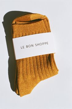 Le Bon Shoppe Socks / Available in Multiple Colors Trendy Mid-calf Socks, Store Inspiration, Cool Pops, Heels Sandals, Knit Socks, Tennis Shoes, Knitting Socks, Pop Of Color, Color Pop