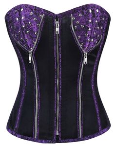 Authentic Corsets, Purple Corset, Velvet Corset, Corset Tops, Steel Boned Corsets, Gothic Corset, Medieval Clothing, Punk Outfits, Steampunk Fashion