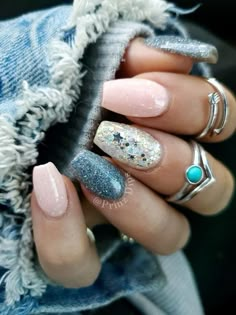 Shiny Nails Designs, Disney Acrylic Nails, Feather Nails, Country Nails, Nail Candy, Dipped Nails, Fabulous Nails, Fancy Nails