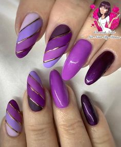 Nail Compilation, Ongles Gel Violet, Purple Nail Art Designs, Trendy Easter, Nails Art Designs, Easter Nail, Purple Nail Art, Purple Acrylic Nails, Halloween Acrylic Nails