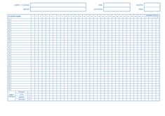 an employee's work log is shown in the form of a spreadsheet