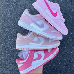 The cutest pink sneakers in all the world! Love these Nike Dunk Low Sneakers for Women, Workout shoes for girls, Hot trends in casual shoes. #sneakers #women #shoes #nike Pink And Purple Jordans, Hot Pink Nikes, Hot Pink Dunks, Hot Pink Nike Dunks, Women Workout Shoes, Womens Dunk Low, Hot Pink Sneakers, Shoes Sneakers Women, Casual Shoes Sneakers