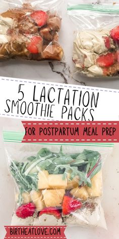 Must make freezer recipes for postpartum meal prep! These are the BEST lactation smoothie freezer packs for increasing milk supply and adding nutrition to your breastfeeding diet. These breastfeeding smoothie packs are great for a quick breakfast or easy snack. Make these weekly for your breastfeeding meal prep and postpartum meal prep. Breastfeeding Smoothie Recipes, Postpartum Meal Prep, Increasing Milk Supply, Breastfeeding Smoothie, Postpartum Meal, Lactation Recipes Smoothie