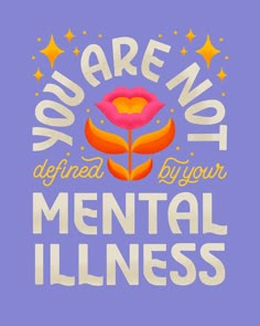 Mental Health Artwork, Health Ads, May Challenge, Mental Health Month, Lettering Illustration, Health Fair, Mental Health Posters, Mental Health Awareness Month, Bloom Blossom