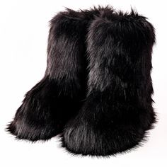 PRICES MAY VARY. The measures of the fur boots is approximately 1 inches. Furry boot opening measures is approximately 12.5" around Synthetic sole. The measures is approximately 1 inches The snow furry boots Function: fashion, non-slip, warm, wear-resistant Breathable/Sweat-absorbing .The height of the fuzzy boot is 12.5 inches and the width is 3.93 inches.This high-quality fur boots are thickened, warm, non-slip and fashionable with artificial hair on the outside and velvet fabric on the inside Fuzzy Boots, Faux Fur Boots, Boots Winter, New Rock, Style Boots, Fur Boots, Boots For Women, Fox Fur, Brunei