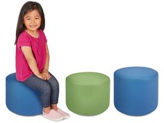 Comfy Classroom Stools Comfy Classroom, Classroom Stools, Mobile Desk, Toddler Class, Lakeshore Learning, Reading Table, Reading Area, Classroom Furniture, Flexible Seating