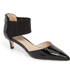 Dezi Pump, Main, color, BLACK PATENT LEATHER Kitten Heel Pumps, Black Patent Leather, Effortless Style, Patent Leather