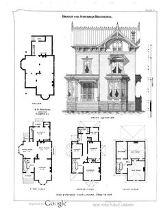 an old house with three floors and two stories, including the second floor and third story