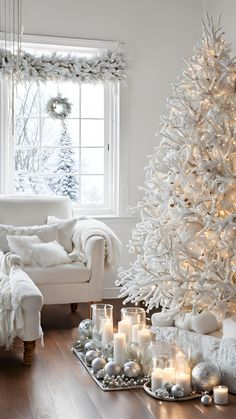 White Interior, Christmas Inspiration, Classy Outfits, Christmas Fun, Merry Christmas, Christmas Decorations, Christmas