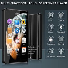 the multi - functional touch screen mp3 player