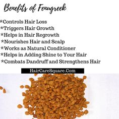 How I Use Fenugreek For Hair Growth And Controlling Hair Fall? Fenugreek For Hair Growth, Benefits Of Fenugreek, Fenugreek Powder, Hair Growth Pills, Help Hair Growth, Hair Remedies For Growth, Hair Growth Supplement