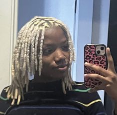 Ash Blonde Locs, Platinum Blonde Locs, Loc Goals, Dyed Hairstyles, Dreadlocks Hairstyles, Loc Inspiration, Dreads Girl