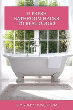 Explore 17 easy and effective hacks for maintaining a fresh and odor-free bathroom. Discover DIY tips, ventilation tricks, and natural solutions to keep your bathroom smelling great with this informative and engaging pin.