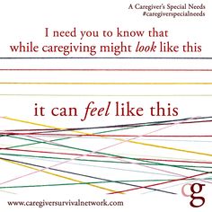 #caregiverspecialneeds I Need To Know