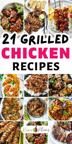 Are you looking for delicious and healthy chicken recipes for summer? Look no further than grilled chicken recipes! Grilling chicken not only adds a smoky flavor to your dish but also keeps it low-fat and high in protein. From classic BBQ chicken to flavorful marinated chicken recipes for dinner, there are endless possibilities for your next grilled chicken meal. Whether you prefer boneless or bone-in, skinless or crispy, there's a grilled chicken recipe out there for you. Easy Grilled Chicken Recipes, Best Grilled Chicken Recipes, Best Grilled Chicken Recipe, Best Grilled Chicken, Grilling Chicken, Grilled Chicken Recipes Easy, Chicken Recipes For Dinner, Marinated Chicken Recipes