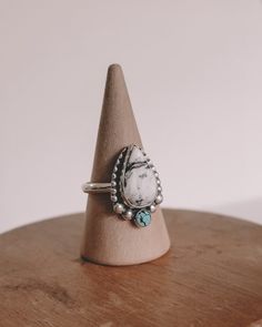 White Buffalo and Turquoise Ring - Etsy Turquoise Arrowhead Necklace, White Buffalo Engagement Ring, Elk Ivory And Turquoise Ring, Western Rings Turquoise, White Buffalo Turquoise Jewelry Rings, Wedding Turquoise Jewelry, White Buffalo Ring, Turquoise Bridal Jewelry, White Buffalo Jewelry