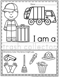 i am a worksheet with pictures and words