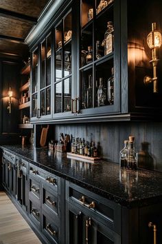 🖤 Save for later 👉 Tap to see all 37+ Dark Academia Kitchen Ideas | Your dark apothecary kitchen lacks that mystical scholarly charm. These sophisticated designs blend vintage medicinal style with modern function. Save these apothecary ideas to create your perfect botanical kitchen. Dark Apothecary Kitchen, Dark Academia Bar Aesthetic, Dark Apothecary Aesthetic, Dark Academia Aesthetic Kitchen, Gothic Coffee Bar, Dark Ascetic, Dark Academia House Decor, Modern Apothecary Aesthetic, Dark Academia Kitchen Aesthetic